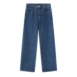 Custom <b>Men</b> Outfit Baggy Fit Dark Blue <b>Jeans</b> Pants Hot Selling <b>Men</b> <b>Jeans</b> Pants Light Weight Plus Size Comfortable <b>Jeans</b> <b>Men's</b> - Product Image 2