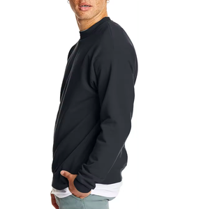 Sudaderas de Alta Calidad, Lisas, Corte Regular, Cuello Redondo, para Hombre, Hechas a Medida, Teñidas en Color Sólido - Product Image 6