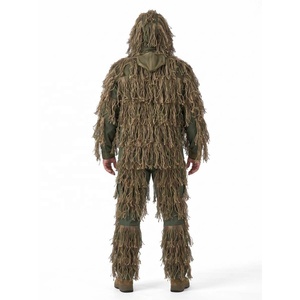 Traje de Camuflaje Ghillie para Hombre, Ropa de Caza de Tejido Suave, Transpirable, Manga Larga, Equipo para Actividades al Aire Libre de Otoño - Product Image 2