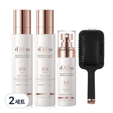 Dalba ชุดดูแลเส้นผมแบบมืออาชีพ, เซรั่มบำรุงเส้นผมขนาด120มล. 50มล. + แปรงแต่งผมจำนวน2ชุด - Product Image 1