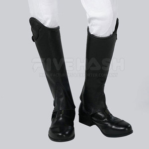 Mini protectores de cuero para patas de caballo, suaves y lisos, para uso en trabajos ecuestres al aire libre. - Product Image 2