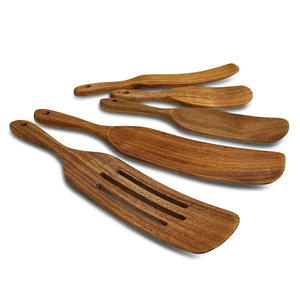 Utensilios de cocina de madera de diseño moderno, espátula de madera para cocinar, de fábrica líder. - Product Image 3
