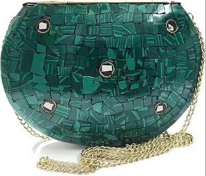 Bolso de Mano de Resina Acrílica de Diseño para Mujer, Bolso de Fiesta Transparente de Lujo para Boda - Product Image 3