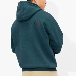 Hot Selling Plus Size <b>Men's</b> Regular Fit Winter Hoodies 100% Cotton Fleece Casual <b>Pullover</b> Hooded Sweatshirt Custom Front Hoodie - Product Image 2