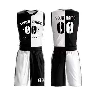 Uniformes de Baloncesto con Degradado de Color, Populares y Recomendados, Uniformes Personalizados para Clubes Masculinos, Jersey de Baloncesto con Sublimación Completa, Diseño de Uniformes de Equipo - Product Image 3
