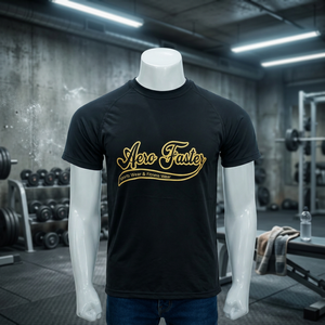 Camiseta Deportiva Unisex de Secado Rápido y Transpirable, Manga Corta, Cuello Redondo, Personalizada con Estampado Frontal, Poliéster/Algodón, Corte Regular - Product Image 3
