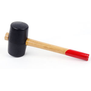 Martillo <span class=keywords><strong>de</strong></span> <span class=keywords><strong>Goma</strong></span> con Mango <span class=keywords><strong>de</strong></span> Madera, Herramienta Manual Duradera y Segura, Martillo <span class=keywords><strong>de</strong></span> Reflejos con Soporte OEM para Trabajos <span class=keywords><strong>de</strong></span> Madera - Product Image 1