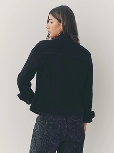Chaquetas Vaqueras Premium para Mujer, con Botones y Bordados, Estilo Casual, a la Moda, 100% Algodón, Venta al Por Mayor - Product Image 2