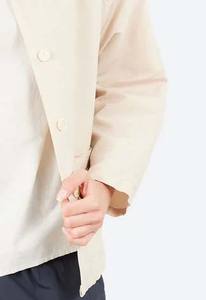 Chaqueta de Trabajo Informal de Lona con Logotipo Personalizado para Mujer, Cuello Camisero, Cierre de Cremallera, Estilo Trabajador Vintage, Resistente al Viento, de Secado Rápido - Product Image 3