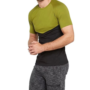 T-shirts unis personnalisés pour hommes, vente en gros directe d'usine - Haute qualité, 100% coton, respirant, séchage rapide, logo personnalisé, couleur OEM - Product Image 5