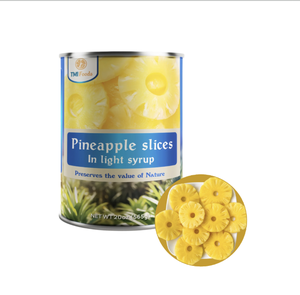 Hot Sale Vietnam Manufacturer Supply Best Quality Cheap Price Canned <b>Pineapple</b> Slices In <b>Light</b> Syrup - Product Image 1