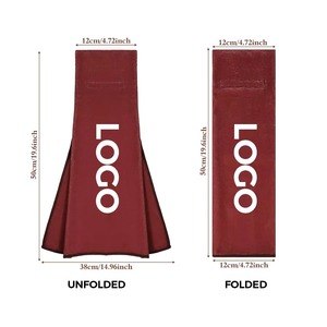 Custom Maroon Sports <b>Towel</b> Quick Dry Polyester Foldable <b>Sweat</b> Hand <b>Towel</b> with Logo Print for American Football Team Training - Product Image 1
