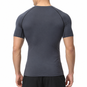 Camiseta de Gimnasio de Alta Calidad para Hombre, Tela Suave, Ropa Deportiva, Producción OEM ODM, Camiseta de Ejercicio para Hombre, Transpirable, de Secado Rápido, Camiseta de Fitness - Product Image 6