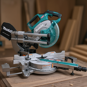 Sierra ingletadora compuesta deslizante inalámbrica de 40 V máx. con bisel dual de 8.5 pulgadas y motor sin escobillas - Product Image 3