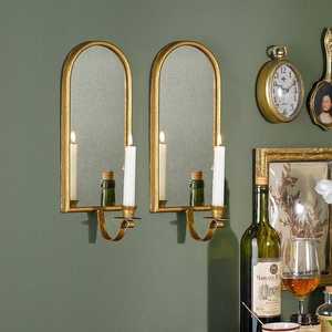 Decorative Wall <b>Sconce</b> featuring sculptural <b>candle</b> holders that add both beauty and classic character to the design - Product Image 2