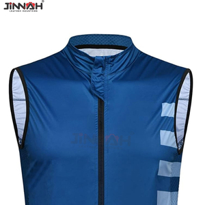 Chaleco de Ciclismo Cortavientos para Deportes al Aire Libre, Diseño de Malla Reflectante, Chaleco de Ciclismo Impermeable Reflectante, Logotipo Personalizado OEM Disponible - Product Image 4