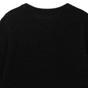 T-shirt en tricot crocheté pour homme, manches courtes, texture côtelée, poignets rayés, style décontracté d'été, style streetwear, vente en gros, fournisseur d'usine OEM - Product Image 4