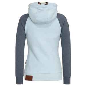 Sudadera con Capucha para Mujer, Personalizada con Color en Relieve, para Invierno/Otoño, Forro Polar, 100% Poliéster, Secado Rápido, Diseño Sólido - Product Image 4