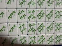 Tuiles de Mahjong Personnalisées de Luxe pour Club de Campagne, Artisanat Moderne, Acrylique Bleu Triple Couche, 160 Pièces, Jeu Professionnel