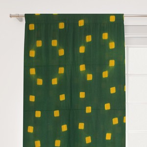 Rideau en coton teint à la main avec imprimé Tie-Dye, décoration de fenêtre pour appartement, villa, chambre d'hôtes, vente en gros Inde - Product Image 2