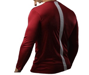 Camiseta de Manga Larga Premium para Hombre – Ropa Deportiva Transpirable de Secado Rápido – Marca Privada - Product Image 1