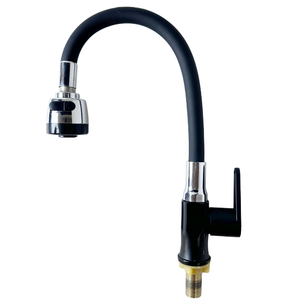 ก๊อกน้ำห้องครัว VN97 VN103 KSOM-15T6 ติดตั้งง่าย ผลิตจากพลาสติก Virgin ABS ใช้สำหรับล้างจานและทำความสะอาดครัวทั่วไป - Product Image 1