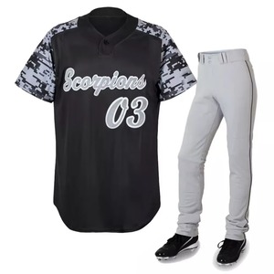 Baseball Uniform Wholesale Custom Branding OEM Premium Baseball Jersey <b>Pants</b> Set Sublimation Sportswear Manufacturer Worldwide - Product Image 1
