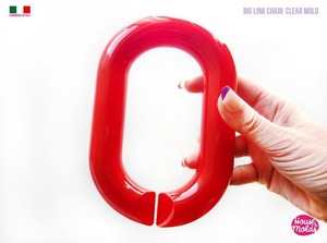 โซ่เรซิ่นแบบกำหนดเองได้ ขนาดใหญ่ สีใส หลายสี  มีจำหน่ายโดย Glowin Fashion - Product Image 5