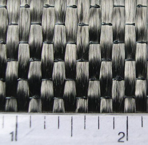 Tissu en fibre de carbone unidirectionnel 100% - 0,3 mm d'épaisseur - Rouleau de 100 m - Noir - Compatible avec la résine époxy - Pour le renforcement des bâtiments - Product Image 1