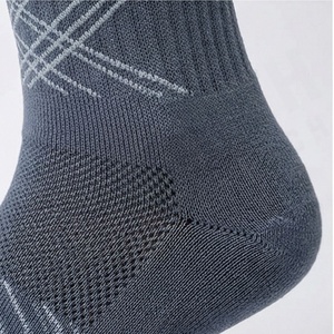 Athletic Crew <b>Socks</b> Geometric Pattern Breathable Moisture Wicking <b>Running</b> Support for Adults Summer Wear - Product Image 4