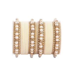 Nouveaux Designs Bracelets Bijoux Pour Femmes Traditionnel Fait À La Main De Luxe Churi Bracelets Ensemble Pour La Fête De Mariage Eid Cadeaux - Product Image 1