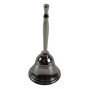 Cloche à poignée en métal pour cuisine, cloche à main pour bureau d'accueil, cloche pour comptoir de restaurant, cloche de service client - Product Image 3