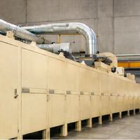 MF Melaminharz-Impregnationslinie für HPL / Dekorative Laminatplatten / Bodenbeläge und Unterlagen