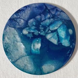 แผ่นรองแก้วเรซิ่นทรงกลมคุณภาพพรีเมียม ทนทาน ดีไซน์ทันสมัย ทำด้วยมือ มีความหนาให้เลือก บรรจุภัณฑ์แบบกำหนดเองได้ เหมาะสำหรับใช้ในบ้านและโรงแรม - Product Image 3