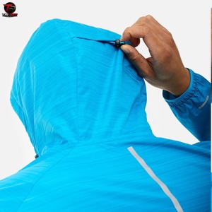 Conjunto Deportivo con Capucha, Chaqueta Cortavientos de Invierno, Pantalones Cortos, Chaqueta Ligera de Poliéster, Unisex - Product Image 3