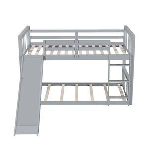 Letto a Castello Grigio con Scivolo e Scala per Bambini (Vecchio SKU LT000108AAE) - Product Image 4