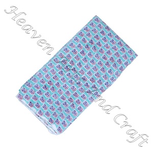 100% Tinh Khiết Bông Vải Đẹp Ấn Độ Hoa Tay Khối In Phụ Nữ Của Cô Gái Quần Áo Túi Bé Trai Tay Khối In Kaftan Kimono - Product Image 2