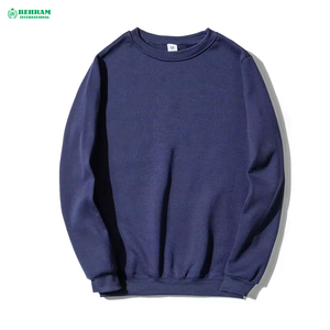 High Quality Men's Pullover Jacket <b>Long</b> Sleeve Pullover <b>Sweatshirts</b> 350 GSM Fleece / French Terry Cotton Eco Friendly hoodies - Product Image 5