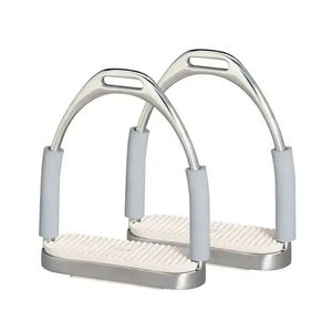 Estribos Antideslizantes para Carreras de Caballos al por Mayor, Equipo con Logotipo Personalizado, Estribos Ligeros para Montar con la Seguridad en Primera Línea - Product Image 3