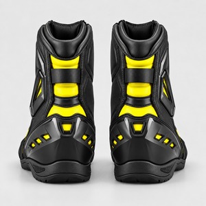 Bottes courtes techniques pour moto, design fonctionnel, panneaux renforcés et semelle extérieure stable pour les applications moto - Product Image 4