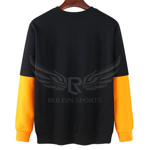Long Sleeve <b>Pullover</b> <b>Men</b> Sweatshirts Cotton Blended Breathable Pakistan Manufacturer Clothing - Product Image 2