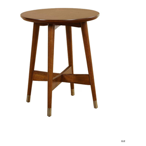 Mesa de Centro Moderna de Lujo para Cafetería, con Marco de Acero Inoxidable Dorado y Tapa de Vidrio, Mesa Redonda para Eventos y Bodas - Product Image 2