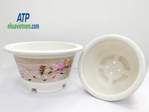 Jardinière en forme de cloche imprimée hydroponique, décoration de jardin intérieur et extérieur, vente en gros - Product Image 4