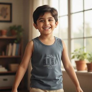 Chaleco de algodón suave para niños, sin mangas, cómodo para uso diario, chaleco de algodón transpirable para niños, ropa interior para niños al mejor precio - Product Image 4