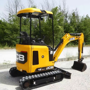 Nueva excavadora mini sobre orugas JCB modelo 18Z-1T3 del 2018, con 2379 horas de trabajo, 1750 kg, Perkins 3 cilindros. 16 hp Como Nuevo - Product Image 1