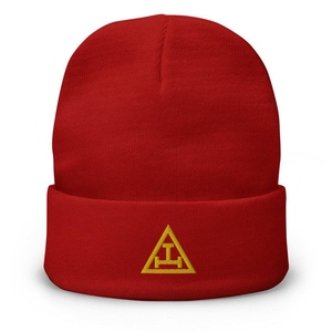 Gorro Personalizado del Capítulo del Arco Real - Bordado Dorado en Varios Colores - Product Image 4