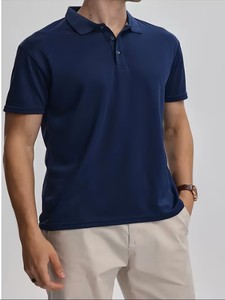 Nueva Camisa Casual de Verano para Hombre con Cuello Elegante, Tejido Transpirable, Detalle de Bolsillo, Corte Regular, Color Sólido - Product Image 2