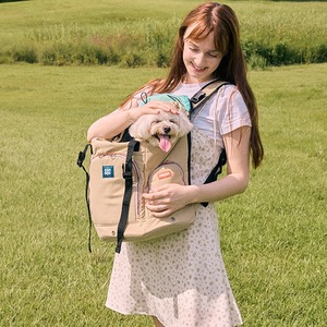 [CAMDOG] Outdoor Dog <b>Cat</b> Travel <b>Backpack</b> Waterproof YKK Zipper 3-Way Ventilation Nesta Pet Carrier <b>Backpack</b> - Product Image 1