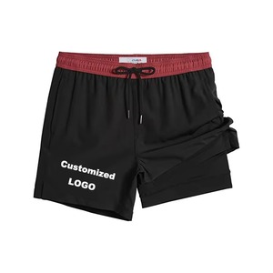 Pantalones Cortos Deportivos Personalizados para Hombre, Transpirables, de Secado Rápido, para Entrenamiento en el Gimnasio, Disponibles con OEM - Product Image 3