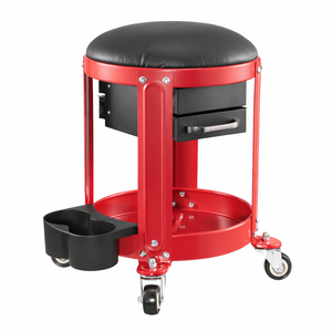 300lb Loading Rolling Creeper Seat with Drawers Garage <b>Stool</b> with Wheels Tool Storage Workshop Mechanic Seat GAPGAR028 - Product Image 1